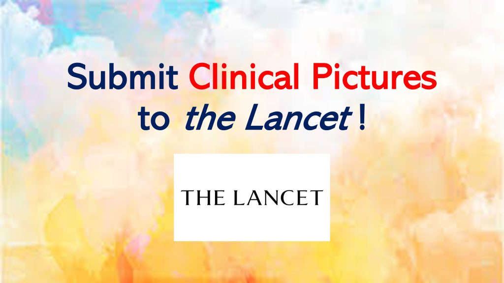 How to submit your "Clinical Pictures" to the Lancet?