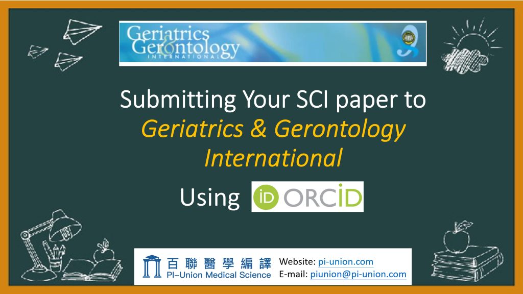 Geriatrics & Gerontology International