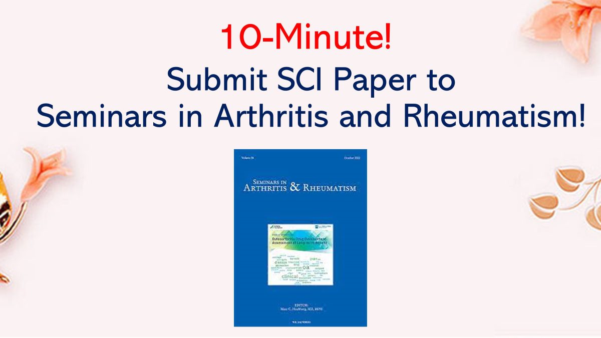Seminars in Arthritis and Rheumatism