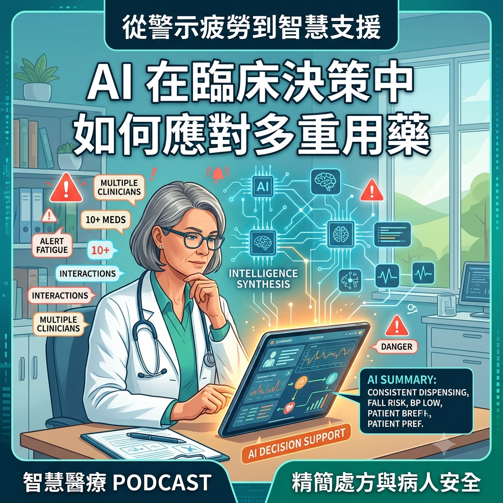 AI 如何協助解決多重用藥問題